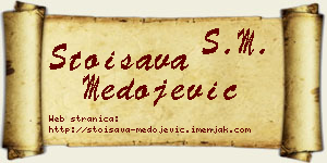 Stoisava Medojević vizit kartica